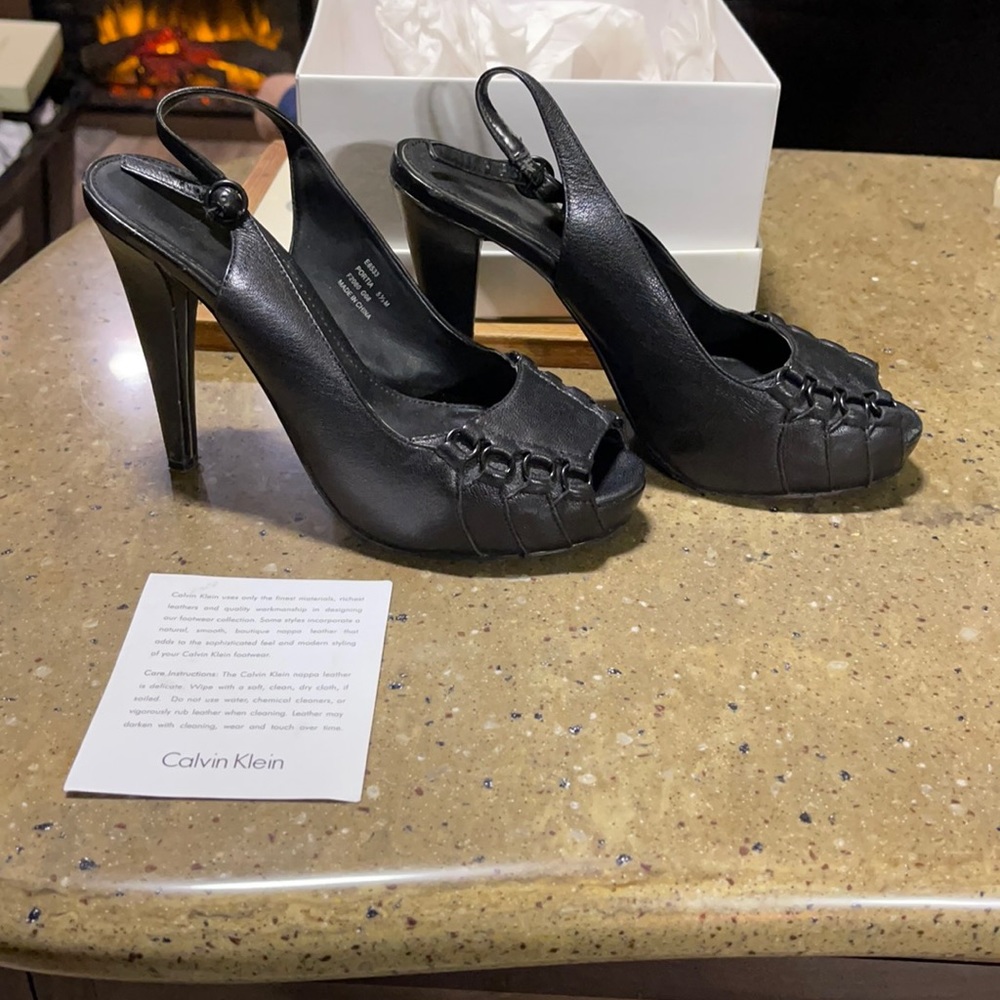 Great beautiful leather heels